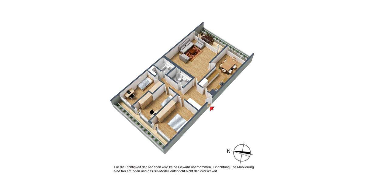 Etagenwohnung Stuttgart Freiberg - 4 Zimmer, 138 m&sup2;, 500.000&euro; | Angebot:25729892
