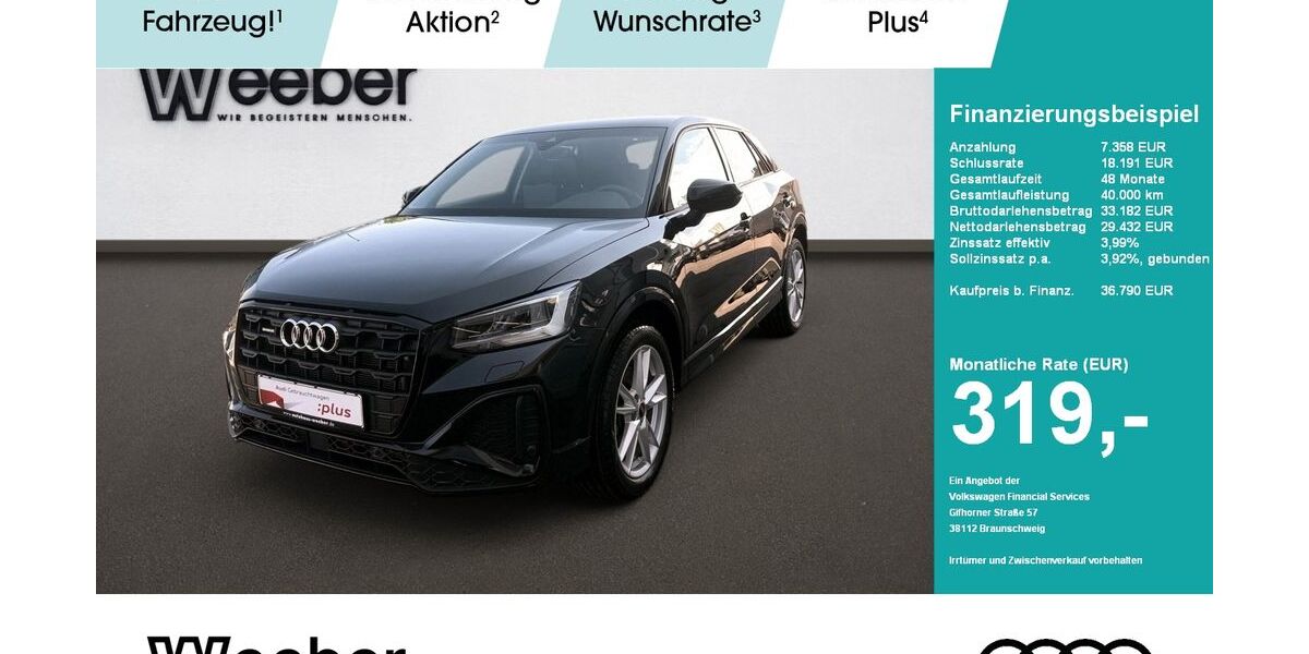 Audi Q2 14.970 km 36.590 &euro; Weil der Stadt 71263