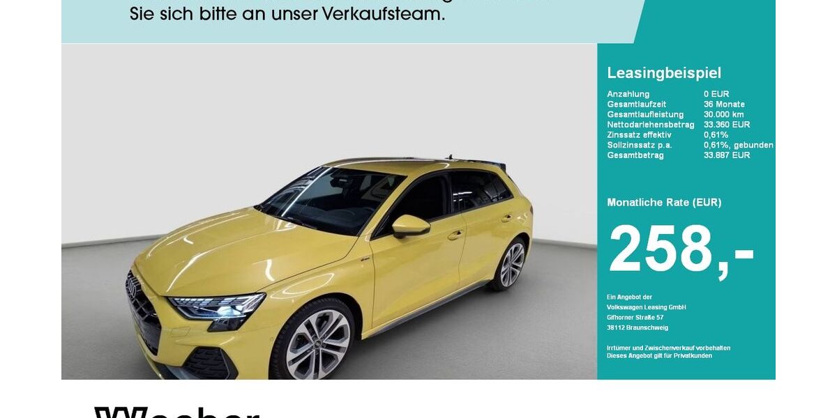 Audi A3 24.941 km 33.360 &euro; Weil der Stadt 71263