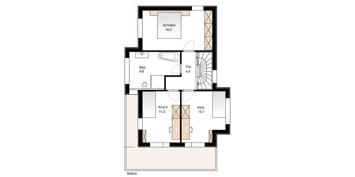 Einfamilienhaus Stuttgart / Botnang Botnang - 6 Zimmer, 168 m&sup2;, 1.259.870&euro; | Angebot:26555154