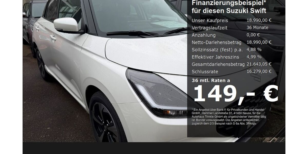 Suzuki Swift 3.000 km 18.990 &euro; Schorndorf 73614
