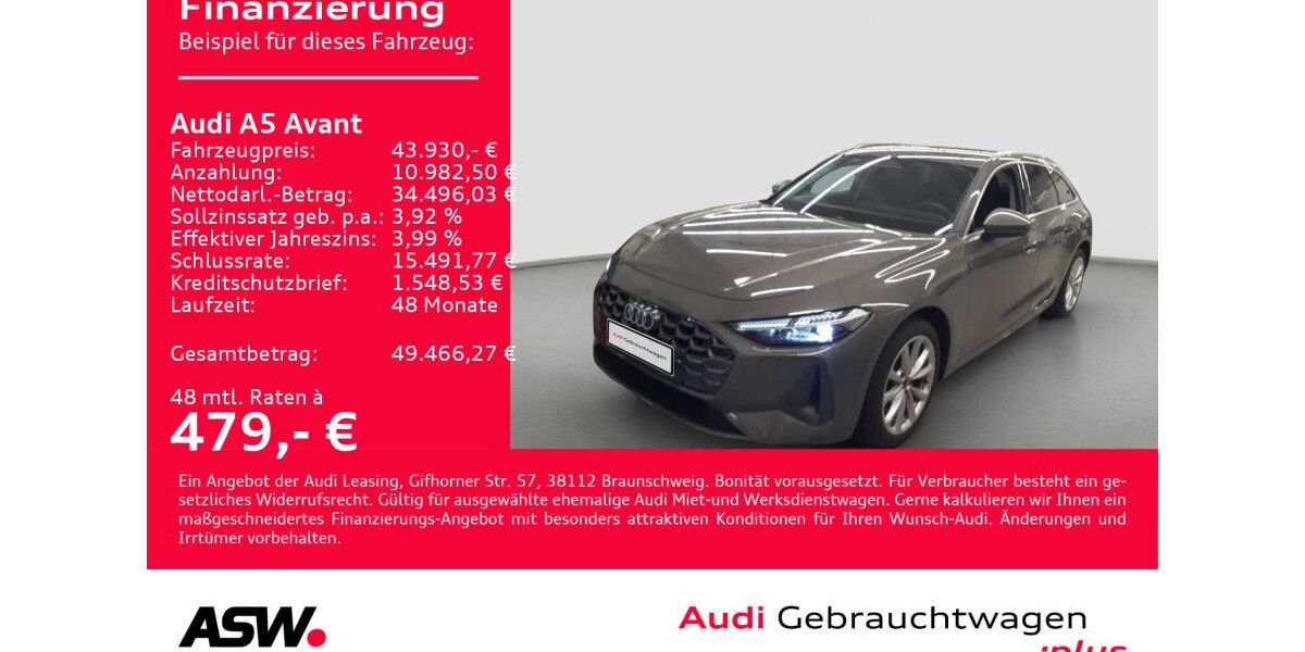 Audi A5 17.100 km 43.930 &euro; Heilbronn 74074