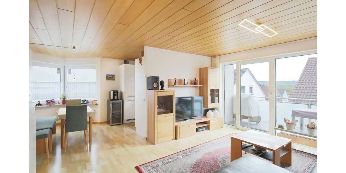 Etagenwohnung Ditzingen-Hirschlanden Hirschlanden - 3.5 Zimmer, 75 m&sup2;, 300.000&euro; | Angebot:25157864