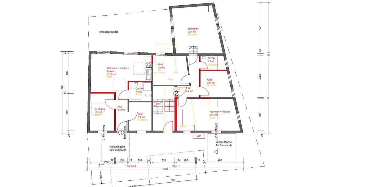 Etagenwohnung Illingen - 3 Zimmer, 62 m&sup2;, 285.000&euro; | Angebot:26619150