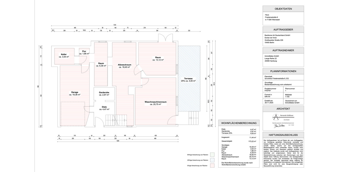 Doppelhaushälfte Weinstadt - 8 Zimmer, 174 m&sup2;, 539.000&euro; | Angebot:25367844