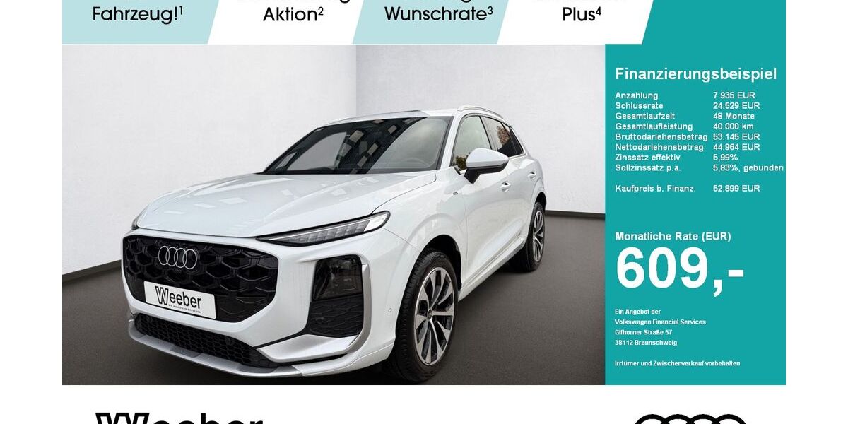 Audi Q3 1.999 km 52.899 &euro; Leonberg 71229