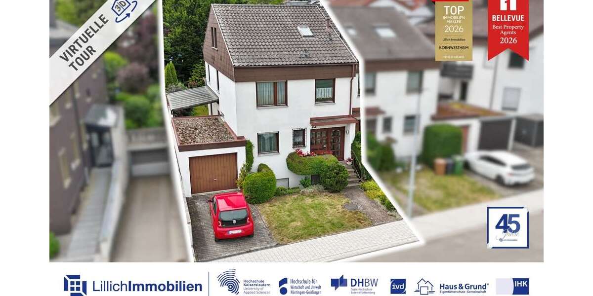 Einfamilienhaus Kornwestheim - 7 Zimmer, 188 m&sup2;, 775.000&euro; | Angebot:27308001