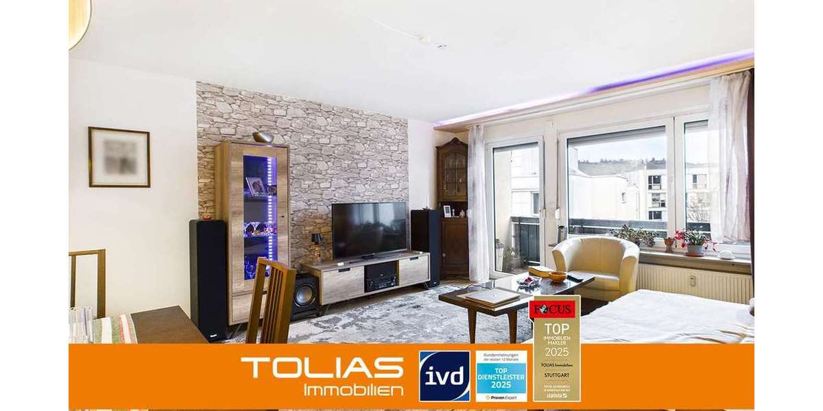 Etagenwohnung Stuttgart Luginsland - 3 Zimmer, 75 m&sup2;, 299.000&euro; | Angebot:24344808