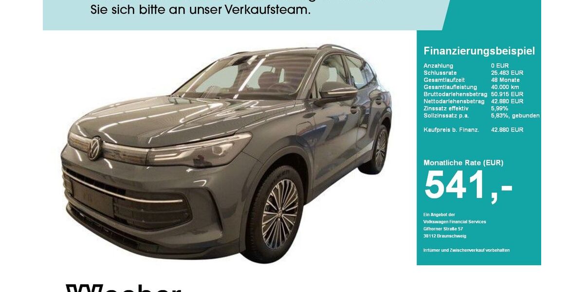 VW Tiguan 7.790 km 42.630 &euro; Leonberg 71229