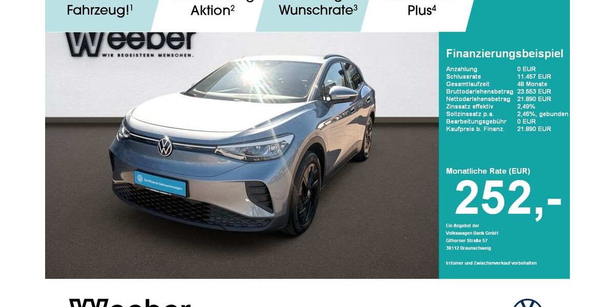 VW ID.4 31.843 km 20.890 &euro; Weil der Stadt 71263