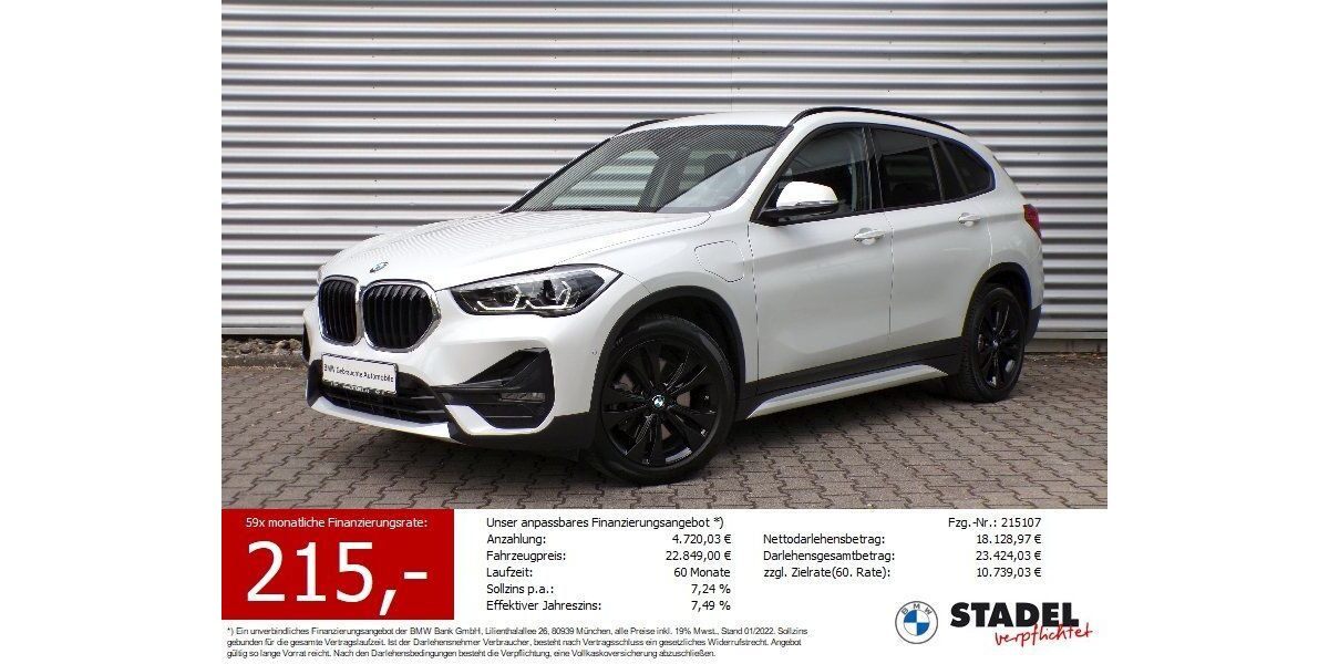 BMW X1 88.563 km 22.595 &euro; Bietigheim-Bissingen 74321