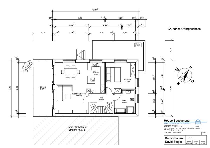 Doppelhaushälfte Schorndorf - 7.5 Zimmer, 182 m&sup2;, 2.550&euro; | Angebot:25795954
