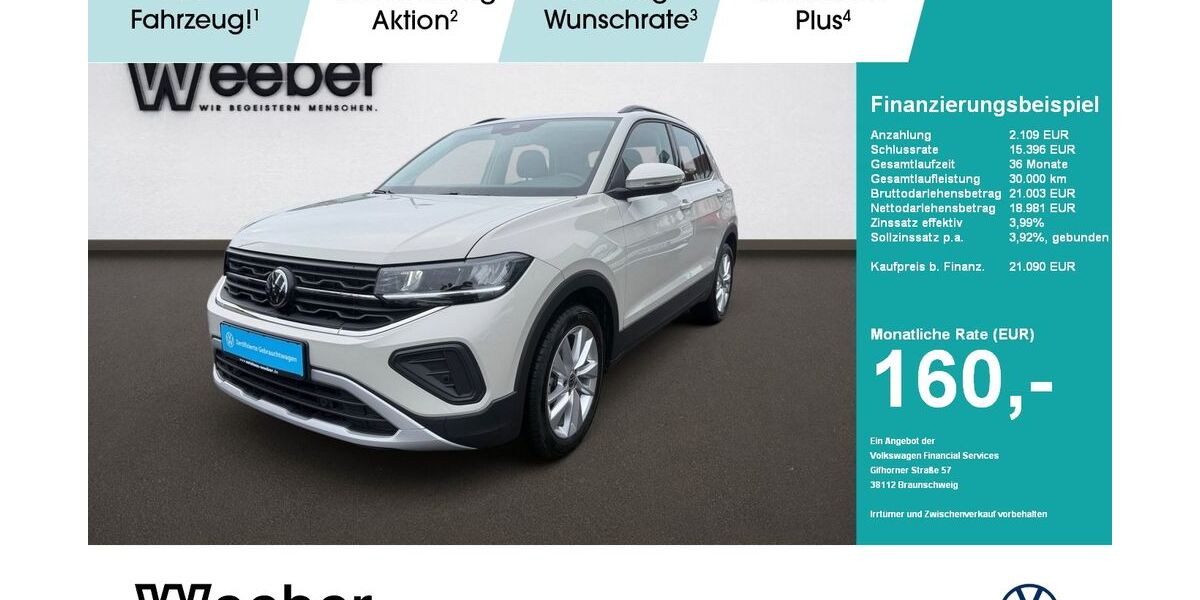 VW T-Cross 15.850 km 20.450 &euro; Weil der Stadt 71263