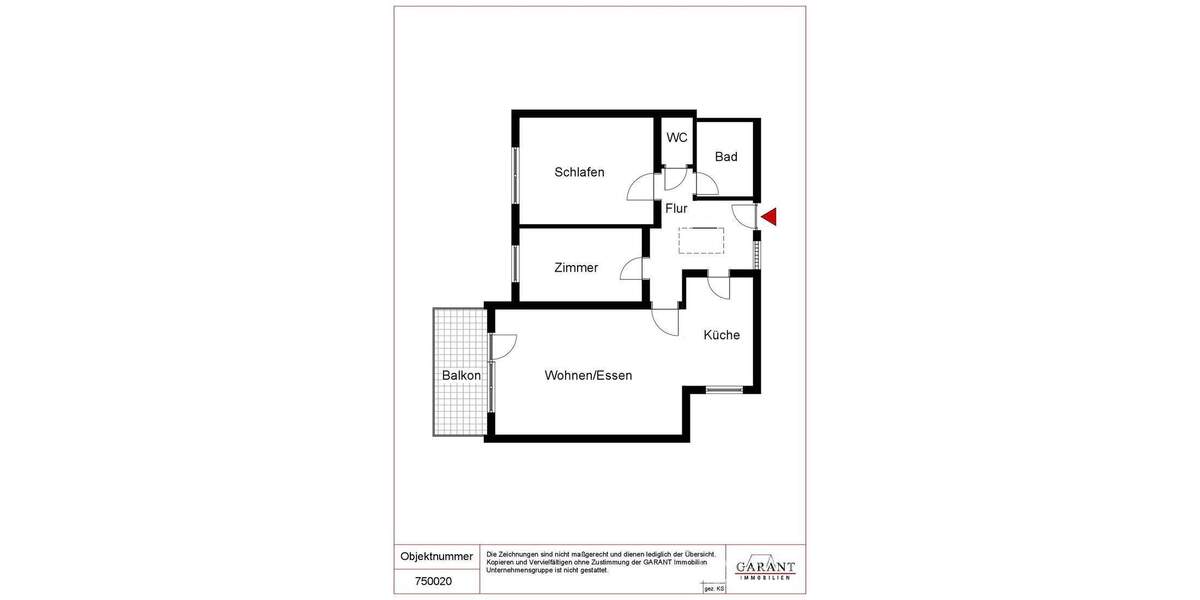 Etagenwohnung Heilbronn Sontheim - 3 Zimmer, 71 m&sup2;, 249.000&euro; | Angebot:25730288