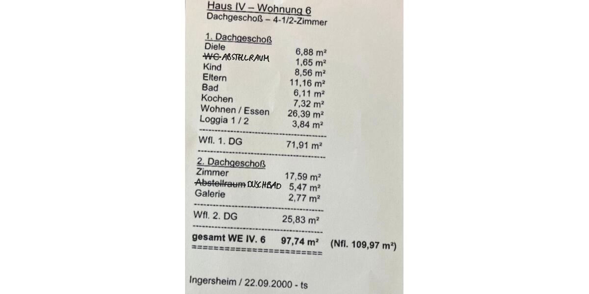 Maisonettenwohnung Schwieberdingen - 4.5 Zimmer, 100 m&sup2;, 498.000&euro; | Angebot:27168839