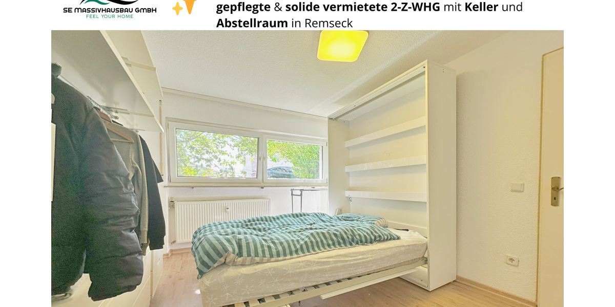 Etagenwohnung Remseck am Neckar - 2 Zimmer, 35 m&sup2;, 149.900&euro; | Angebot:23642065