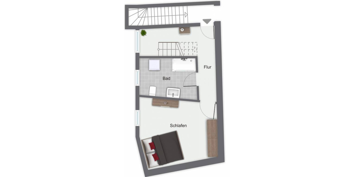 Maisonettenwohnung Leonberg - 3 Zimmer, 79 m&sup2;, 249.000&euro; | Angebot:25431745