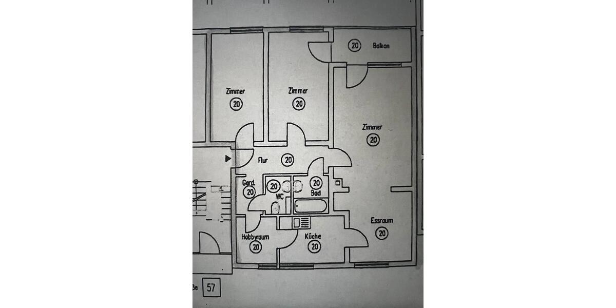 Etagenwohnung Murrhardt - 3.5 Zimmer, 86 m&sup2;, 233.000&euro; | Angebot:26025680
