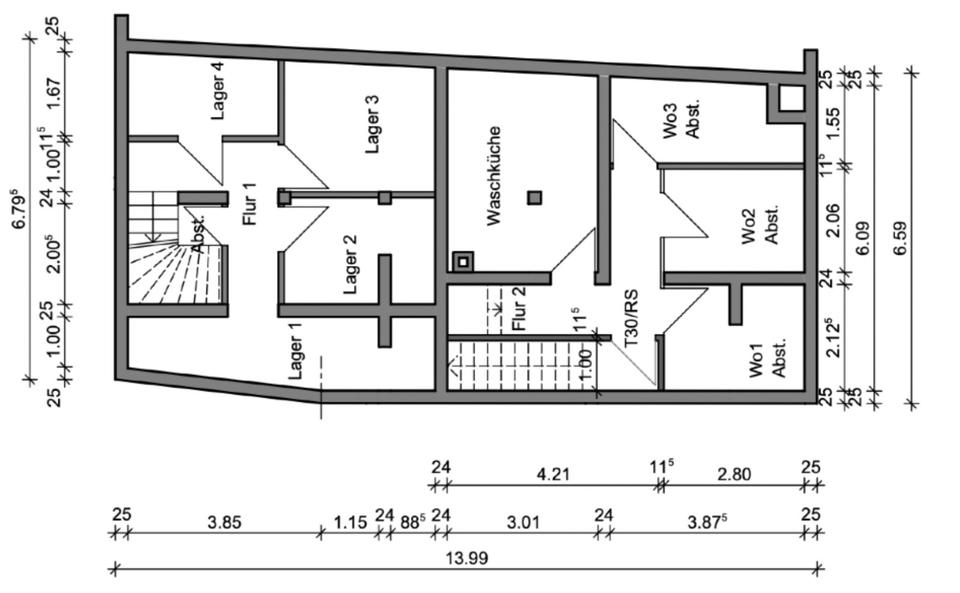 Etagenwohnung Esslingen am Neckar - 3.5 Zimmer, 78 m&sup2;, 1.100&euro; | Angebot:27576634