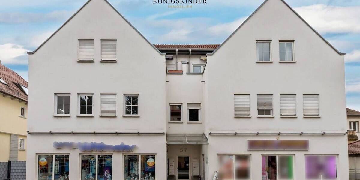 Etagenwohnung Fellbach - 3 Zimmer, 76 m&sup2;, 320.000&euro; | Angebot:25671720