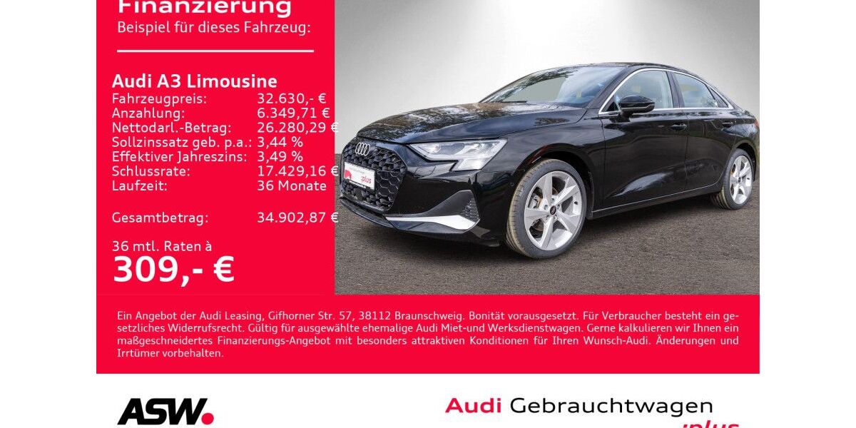 Audi A3 26.200 km 29.990 &euro; Heilbronn 74074