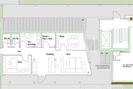 Gewerbeobjekt Ostfildern - 1.450&euro; | Angebot:25580179