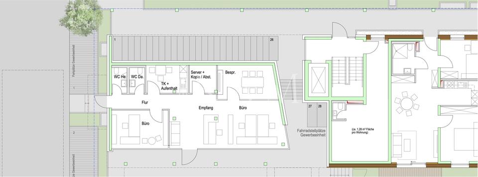 Gewerbeobjekt Ostfildern - 1.450&euro; | Angebot:25580179