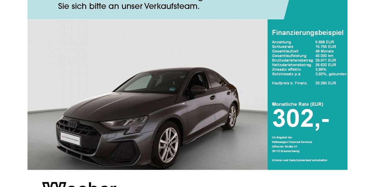 Audi A3 17.763 km 32.990 &euro; Weil der Stadt 71263