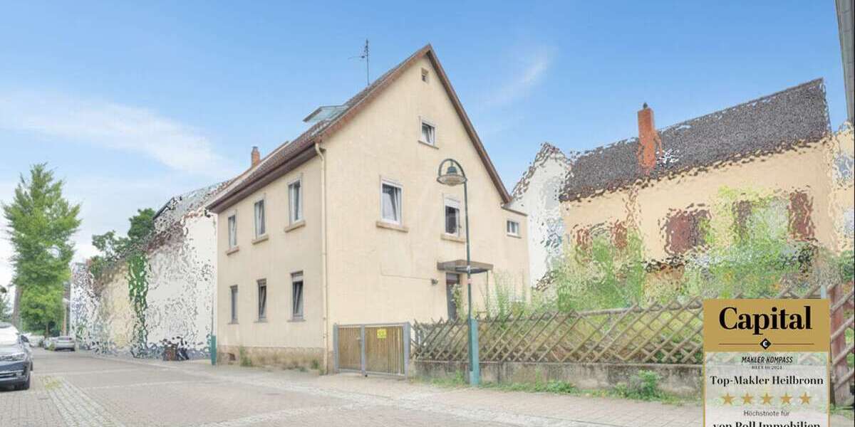 Einfamilienhaus Heilbronn / Böckingen Böckingen - 9 Zimmer, 160 m&sup2;, 385.000&euro; | Angebot:25097747