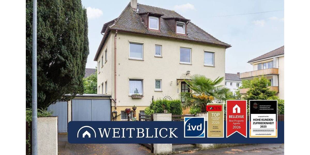 Mehrfamilienhaus, Wohnhaus Ludwigsburg Ost - 1 Zimmer, 215 m&sup2;, 649.000&euro; | Angebot:26595800