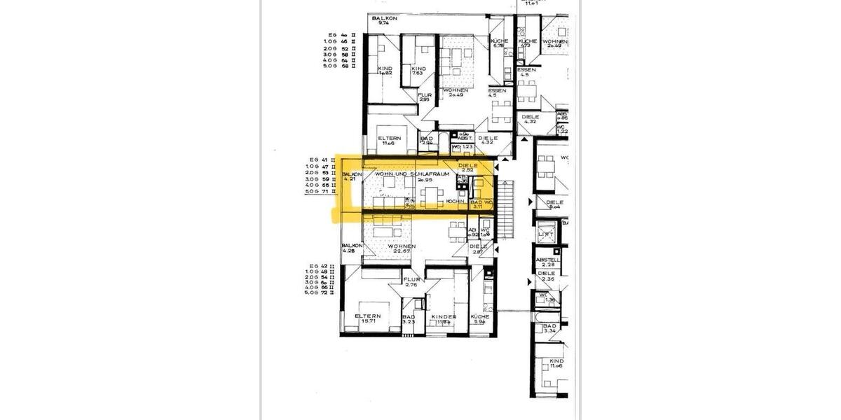 Etagenwohnung Stuttgart Birkach - 1 Zimmer, 30 m&sup2;, 800&euro; | Angebot:27587737