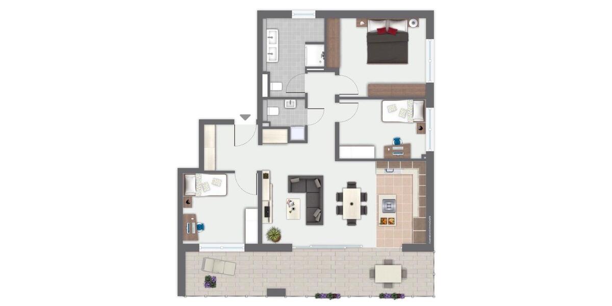 Etagenwohnung Schorndorf - 4 Zimmer, 100 m&sup2;, 549.000&euro; | Angebot:25945428