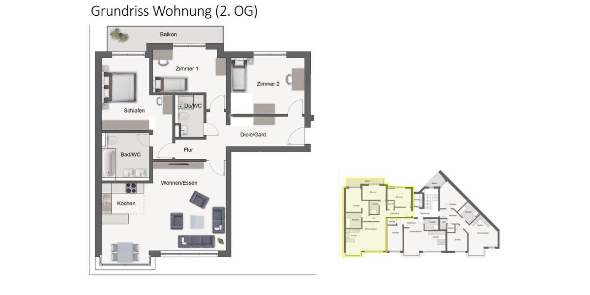 Etagenwohnung Stuttgart Stuttgart-Ost - 4 Zimmer, 109 m&sup2;, 729.000&euro; | Angebot:26511160