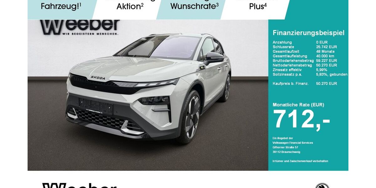 Skoda Elroq 2.999 km 49.930 &euro; Weil der Stadt 71263