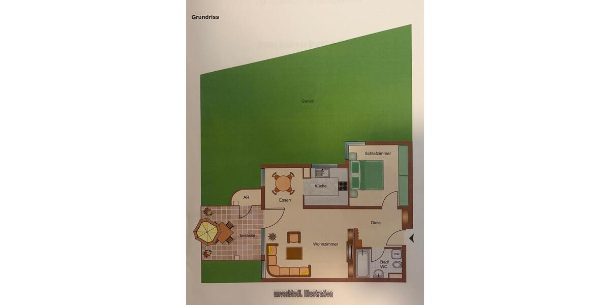Erdgeschoßwohnung Sindelfingen Darmsheim - 2.5 Zimmer, 58 m&sup2;, 950&euro; | Angebot:25789604