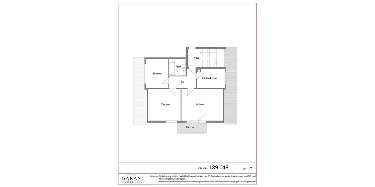 Etagenwohnung Backnang - 2 Zimmer, 62 m&sup2;, 220.000&euro; | Angebot:25707763