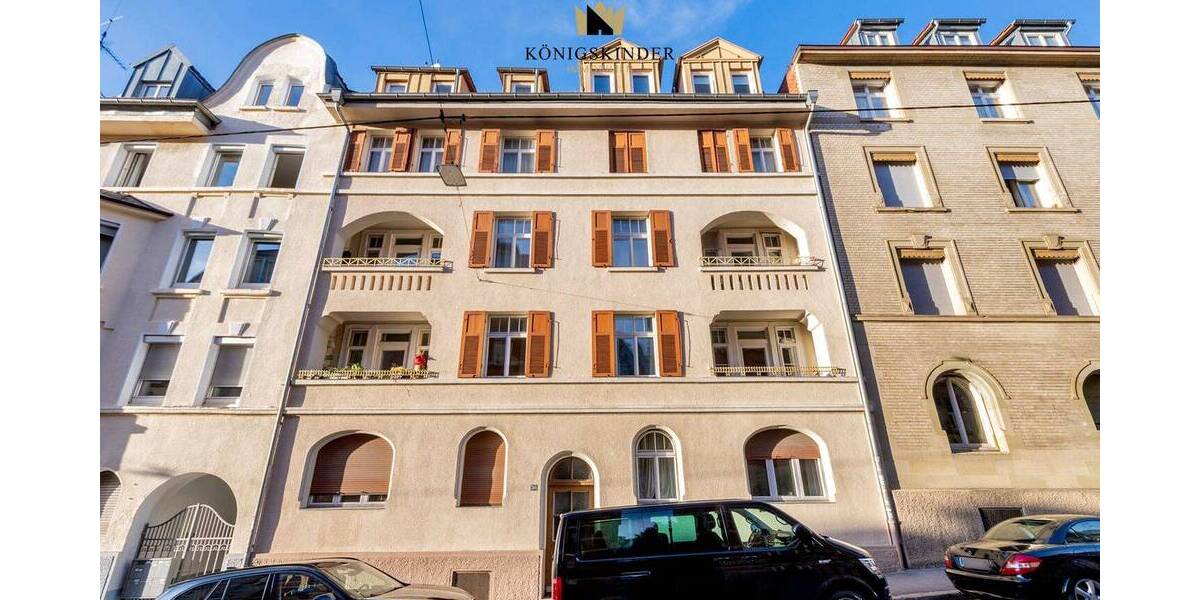 Etagenwohnung Stuttgart / Heslach Süd - 3 Zimmer, 46 m&sup2;, 179.500&euro; | Angebot:26064700