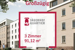 Etagenwohnung Ludwigsburg - 3 Zimmer, 91 m&sup2;, 1.316&euro; | Angebot:23022472