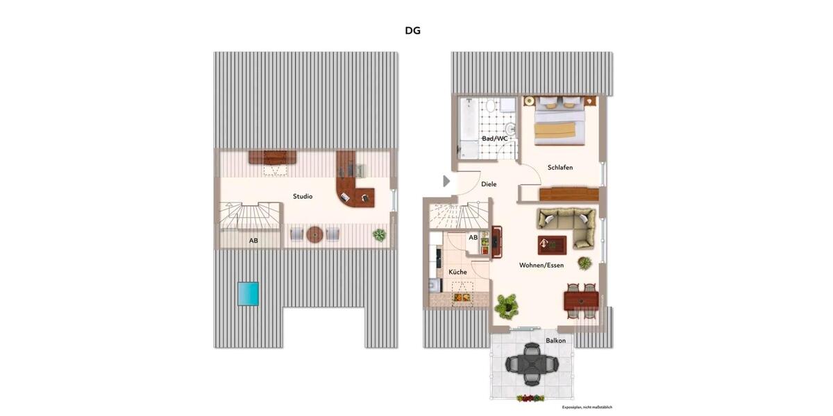 Maisonettenwohnung Marbach am Neckar - 3.5 Zimmer, 70 m&sup2;, 297.000&euro; | Angebot:27166106