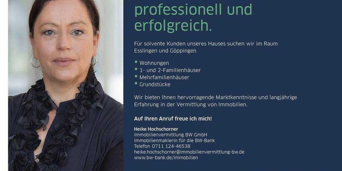 Etagenwohnung Esslingen Zell - 1 Zimmer, 37 m&sup2;, 115.000&euro; | Angebot:26919895