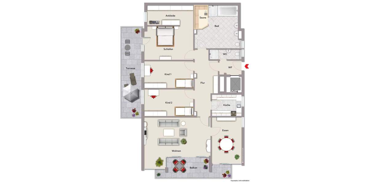 Etagenwohnung Leonberg - 5 Zimmer, 175 m&sup2;, 845.000&euro; | Angebot:25704372