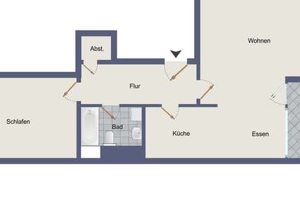 Wohnung Waiblingen Beinstein - 2 Zimmer, 69 m&sup2;, 265.000&euro; | Angebot:27129945