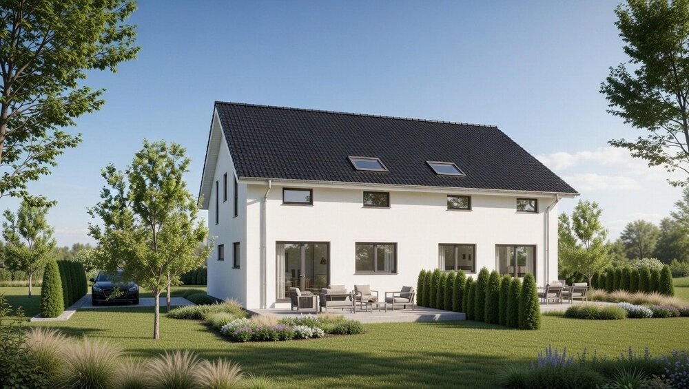 Doppelhaushälfte in Korntal-Münchingen - Individuell geplant, flexibel gebaut, perfekt für Ihre Familie - Doppelhaushälfte Korntal-Münchingen Münchingen | Angebot:27473621