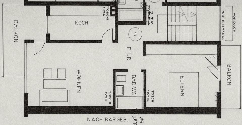 Etagenwohnung Stuttgart Luginsland - 2 Zimmer, 57 m&sup2;, 257.000&euro; | Angebot:27185821