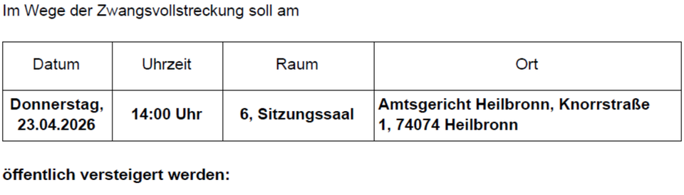 Doppelhaushälfte Talheim - 6 Zimmer, 142 m&sup2;, 348.000&euro; | Angebot:24850327