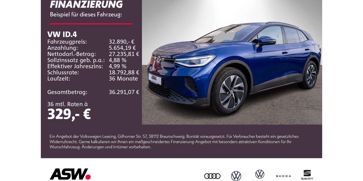 VW ID.4 7.900 km 31.790 &euro; Weinsberg 74189