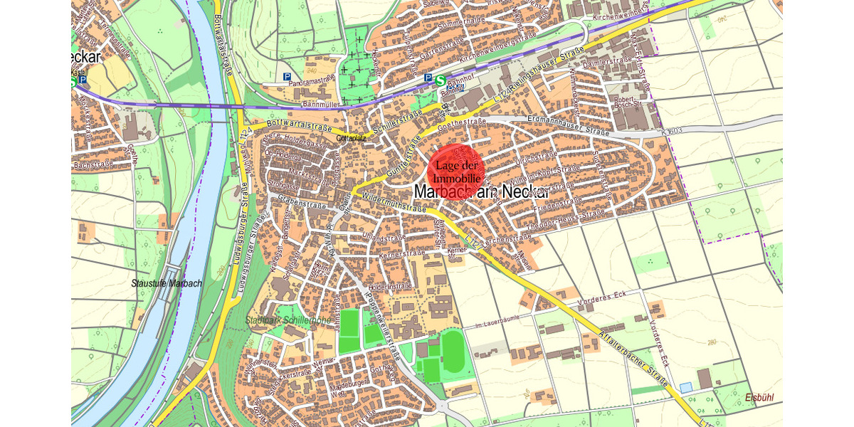 Einfamilienhaus Marbach - 6 Zimmer, 150 m&sup2;, 1.035.000&euro; | Angebot:25682096