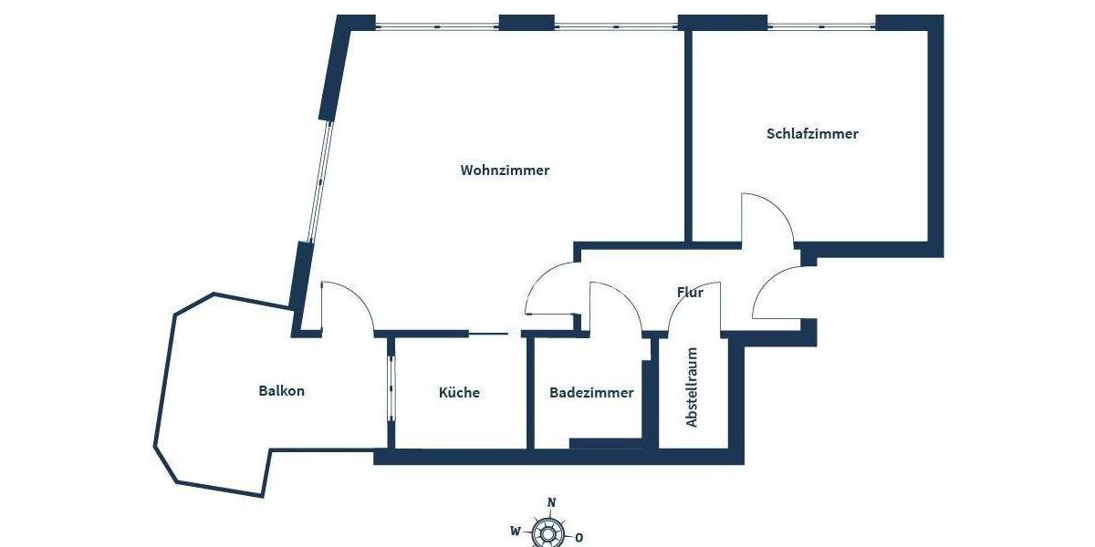 Etagenwohnung Weinsberg - 2 Zimmer, 56 m&sup2;, 189.000&euro; | Angebot:25798433