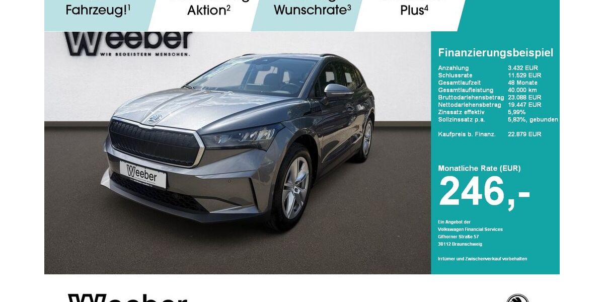 Skoda Enyaq 21.615 km 22.879 &euro; Weil der Stadt 71263