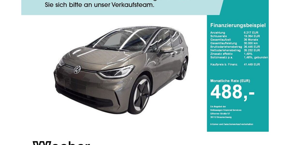 VW ID.3 4.321 km 41.449 &euro; Leonberg 71229